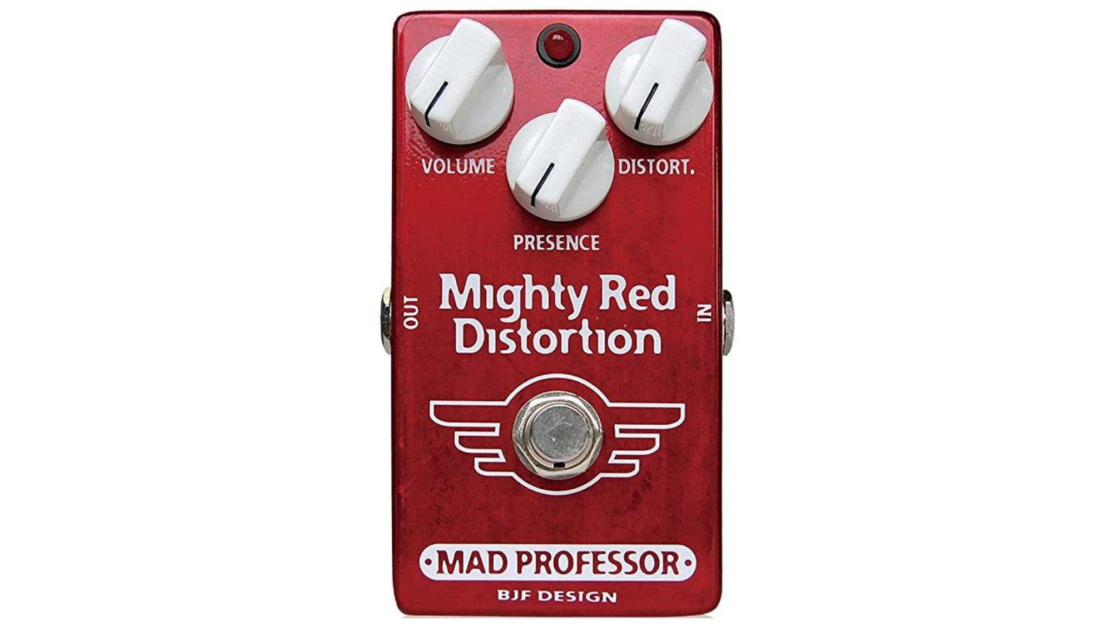 Mad Professor｜Mighty Red Distortion【中音域の粘りが特徴的な正統派ディストーション】